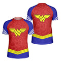 Invincible Wonder Woman Kids Rash Guard