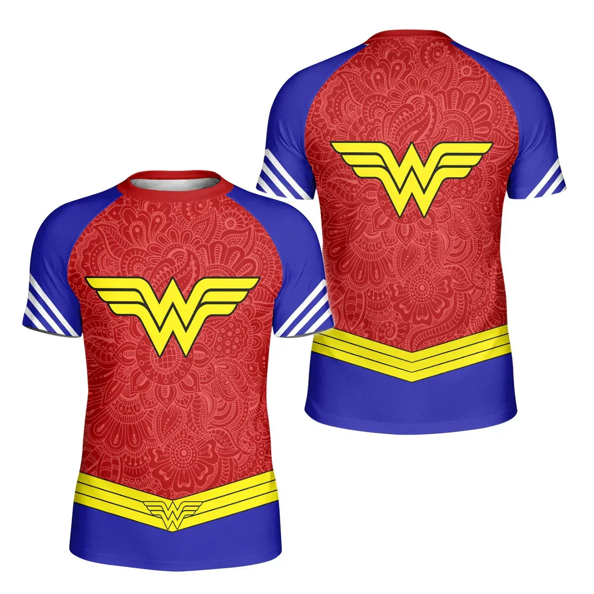 Invincible Wonder Woman Kids Rash Guard