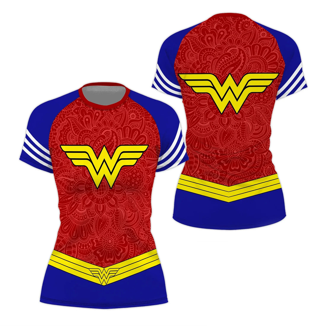Invincible Wonder Woman Rash Guard
