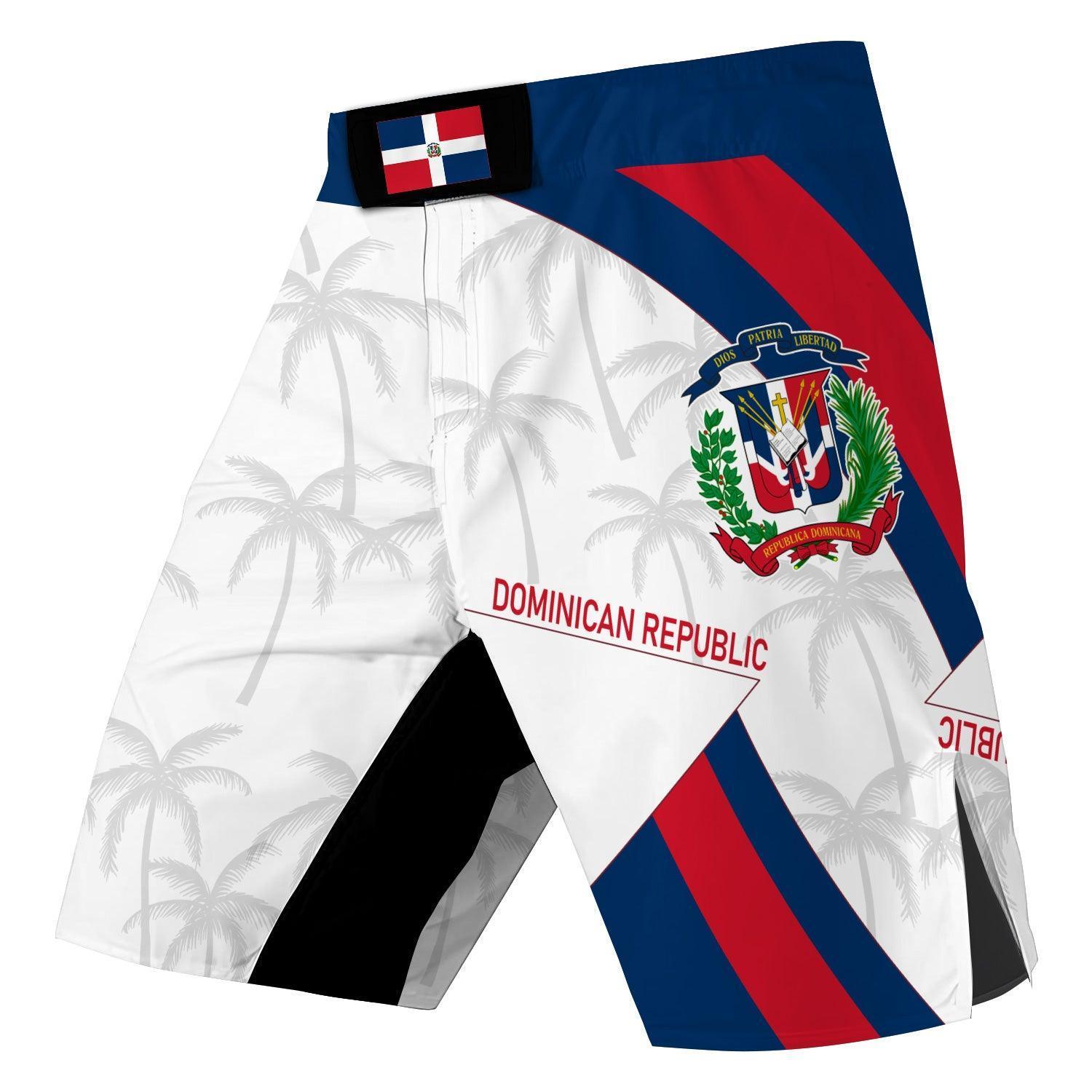 Dominican Republic Patriot Fight Shorts | National Flag MMA