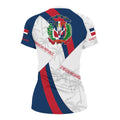 Personalized Dominican Republic Patriot Rash Guard