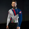 Personalized Dominican Republic Patriot Rash Guard