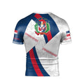 Personalized Dominican Republic Patriot Rash Guard