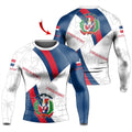 Personalized Dominican Republic Patriot Rash Guard