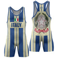 Italy Heritage Force Wrestling Singlet