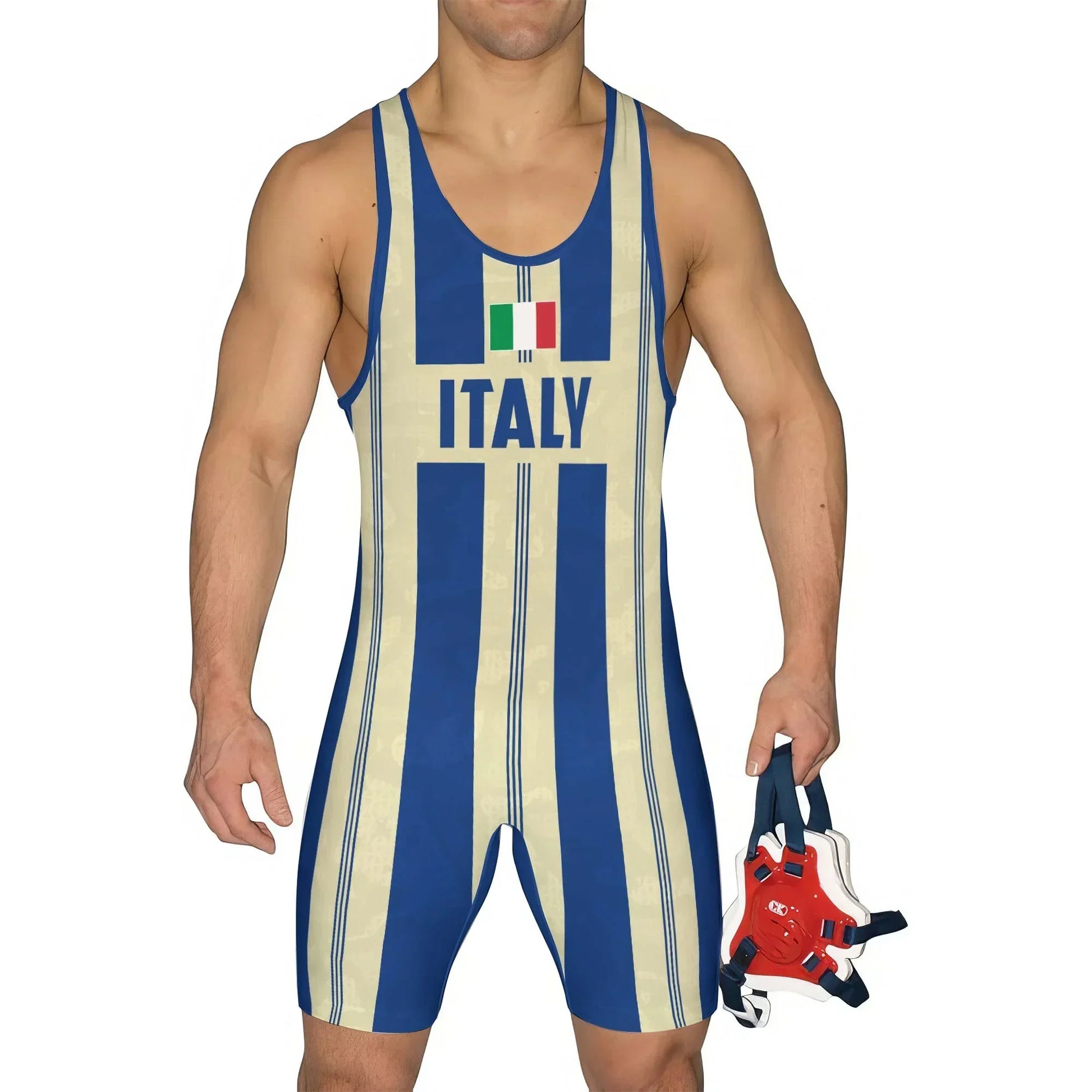 Italy Heritage Force Wrestling Singlet