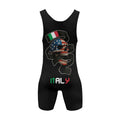 Italy Phantom Division Wrestling Singlet