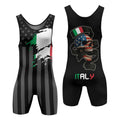 Italy Phantom Division Wrestling Singlet