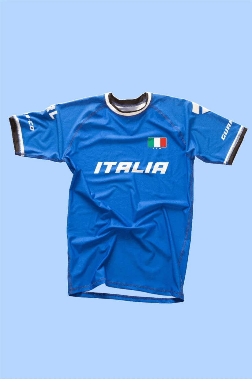 Italy Short Sleeve Rash Guard