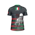 Italy Skull Fighter Kids Rash Guard