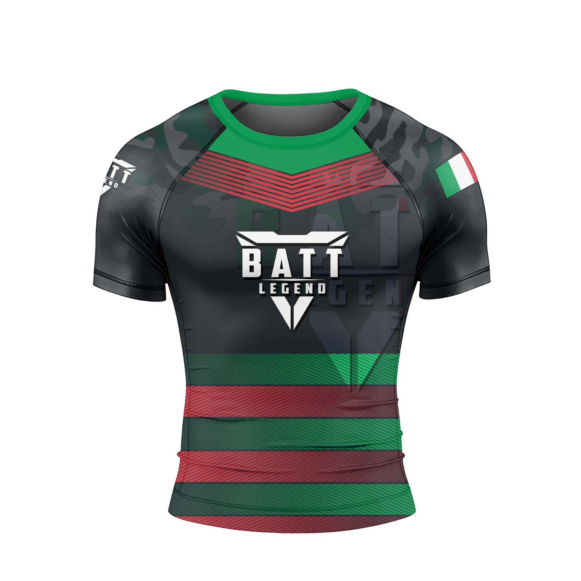 Italy Skull Fighter Rash Guard