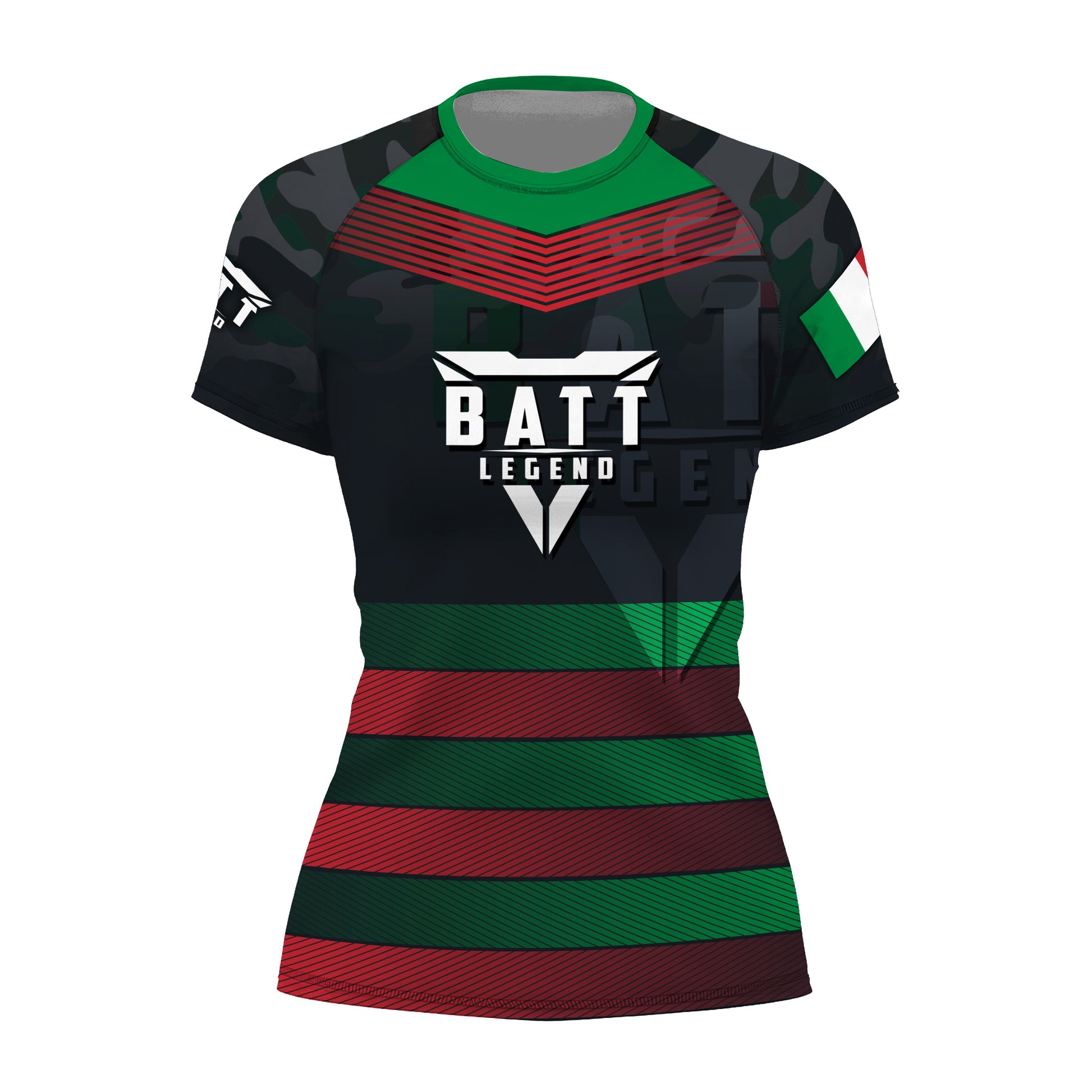Italy Skull Fighter Rash Guard