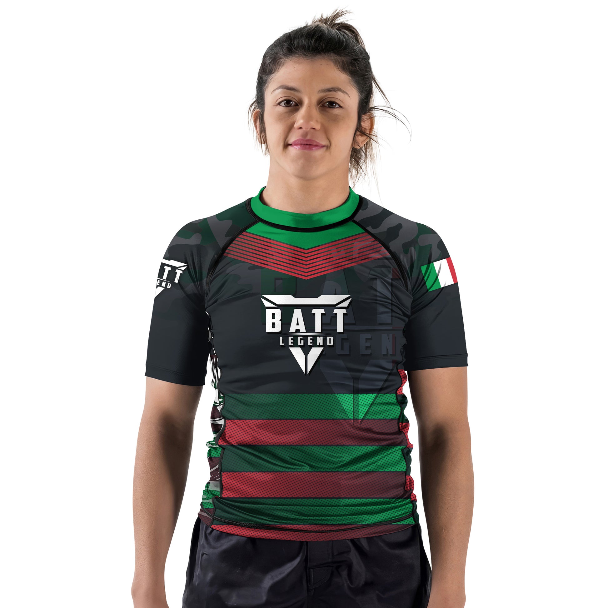 Italy Skull Fighter Rash Guard