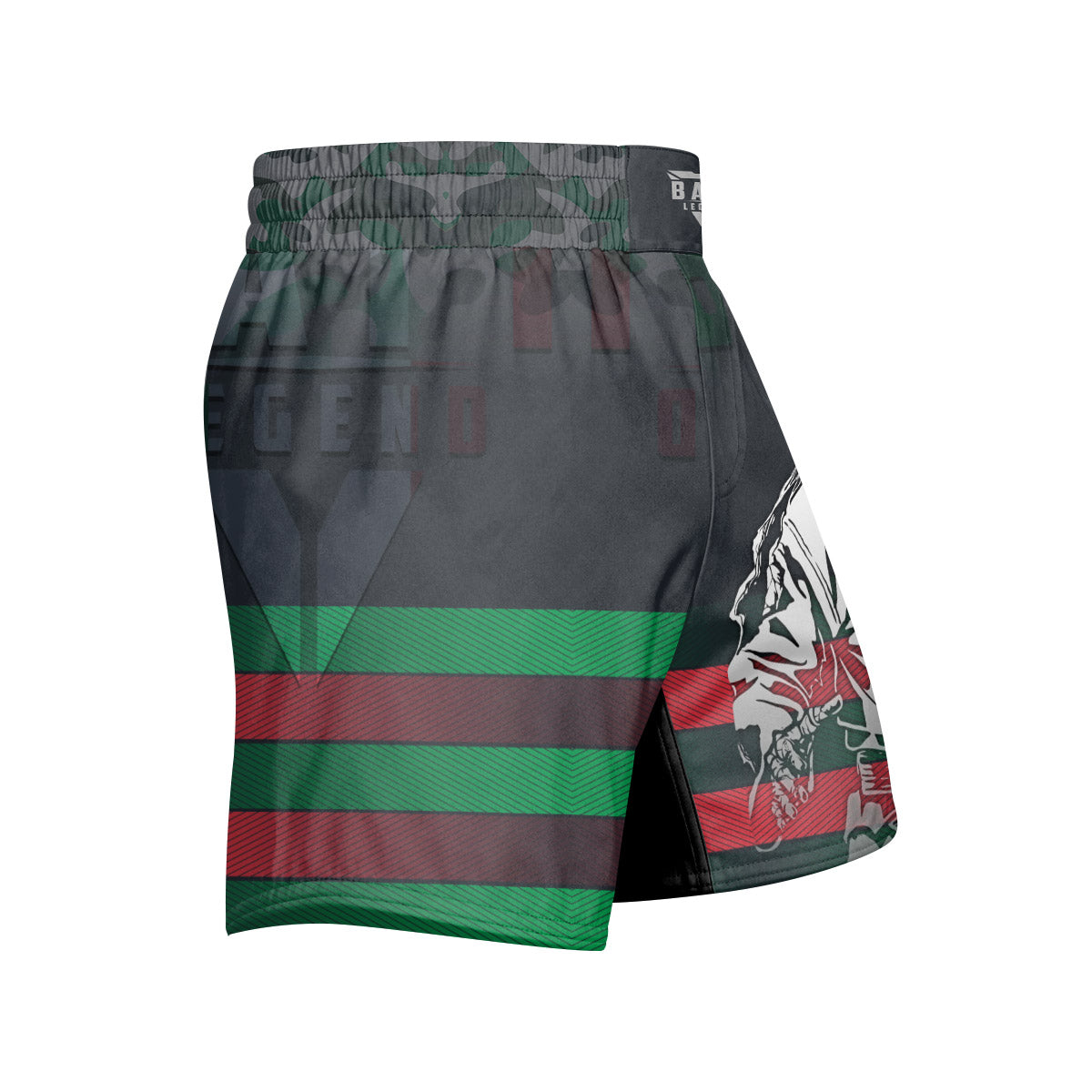 Italy Skull Fighter Grappling Shorts