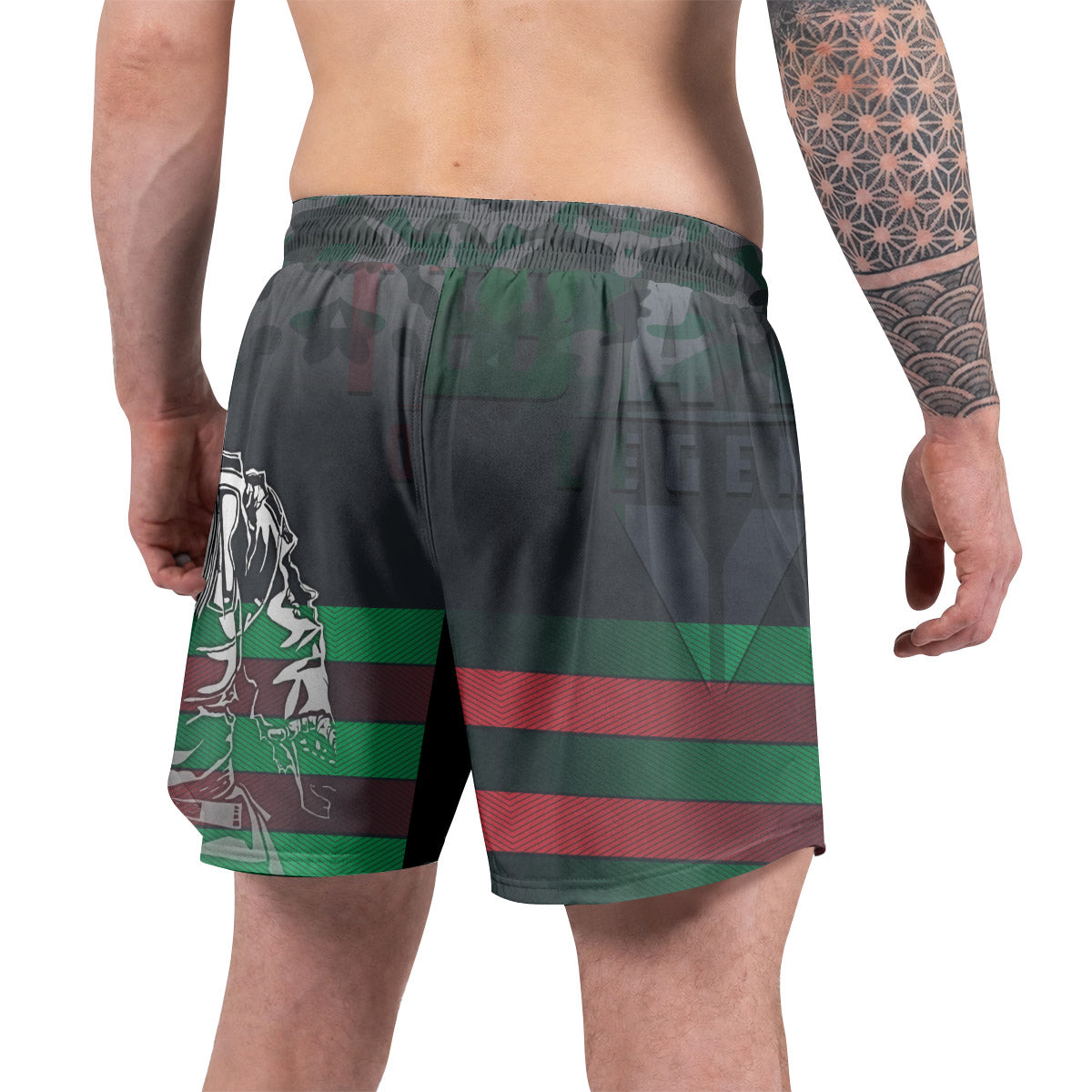 Italy Skull Fighter Grappling Shorts