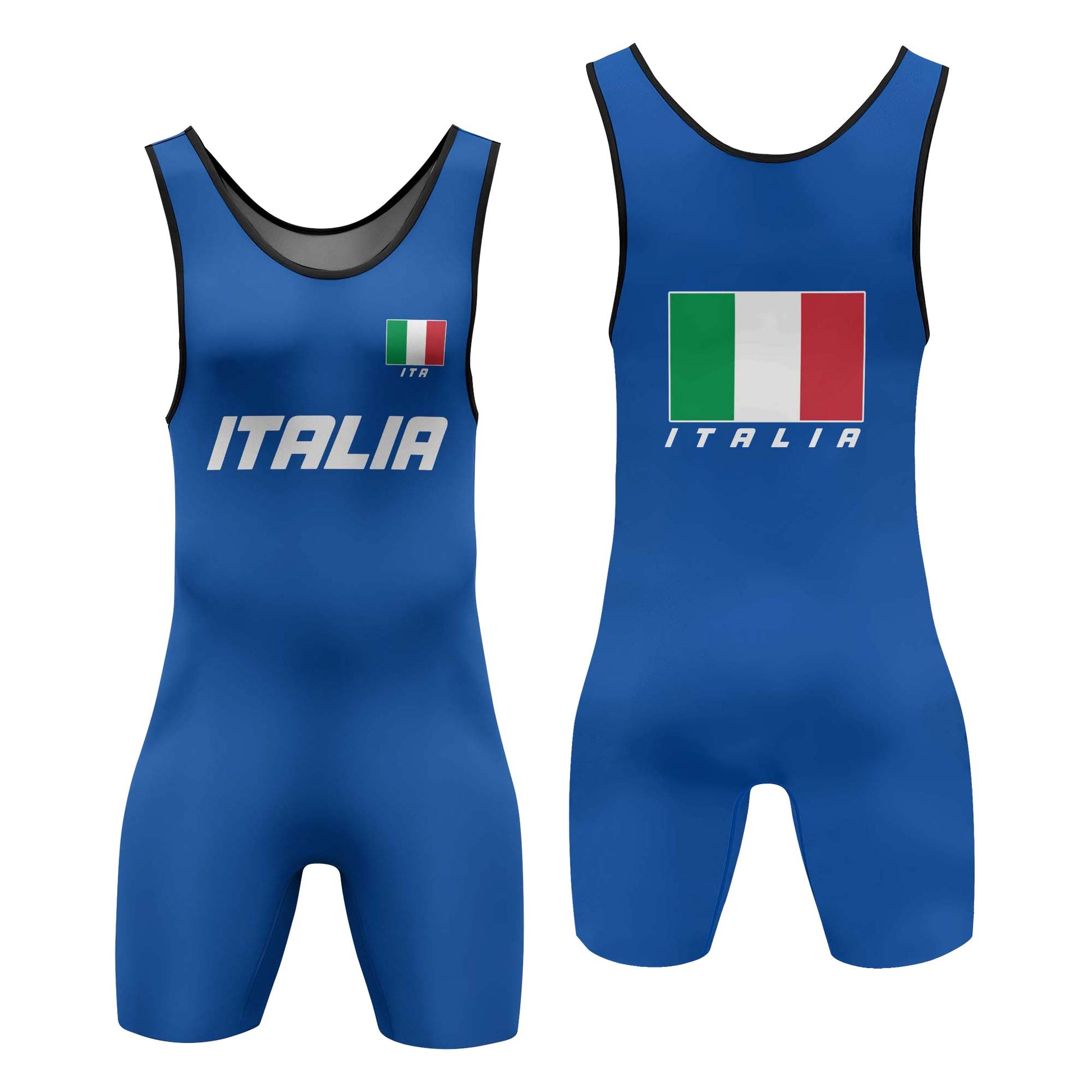 Italy Wrestling Singlet