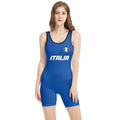 Italy Wrestling Singlet