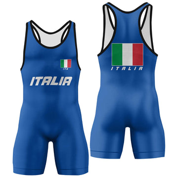 Italy Wrestling Singlet