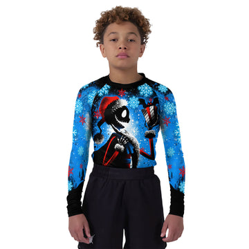 Jack Santa Claus Kids Rash Guard