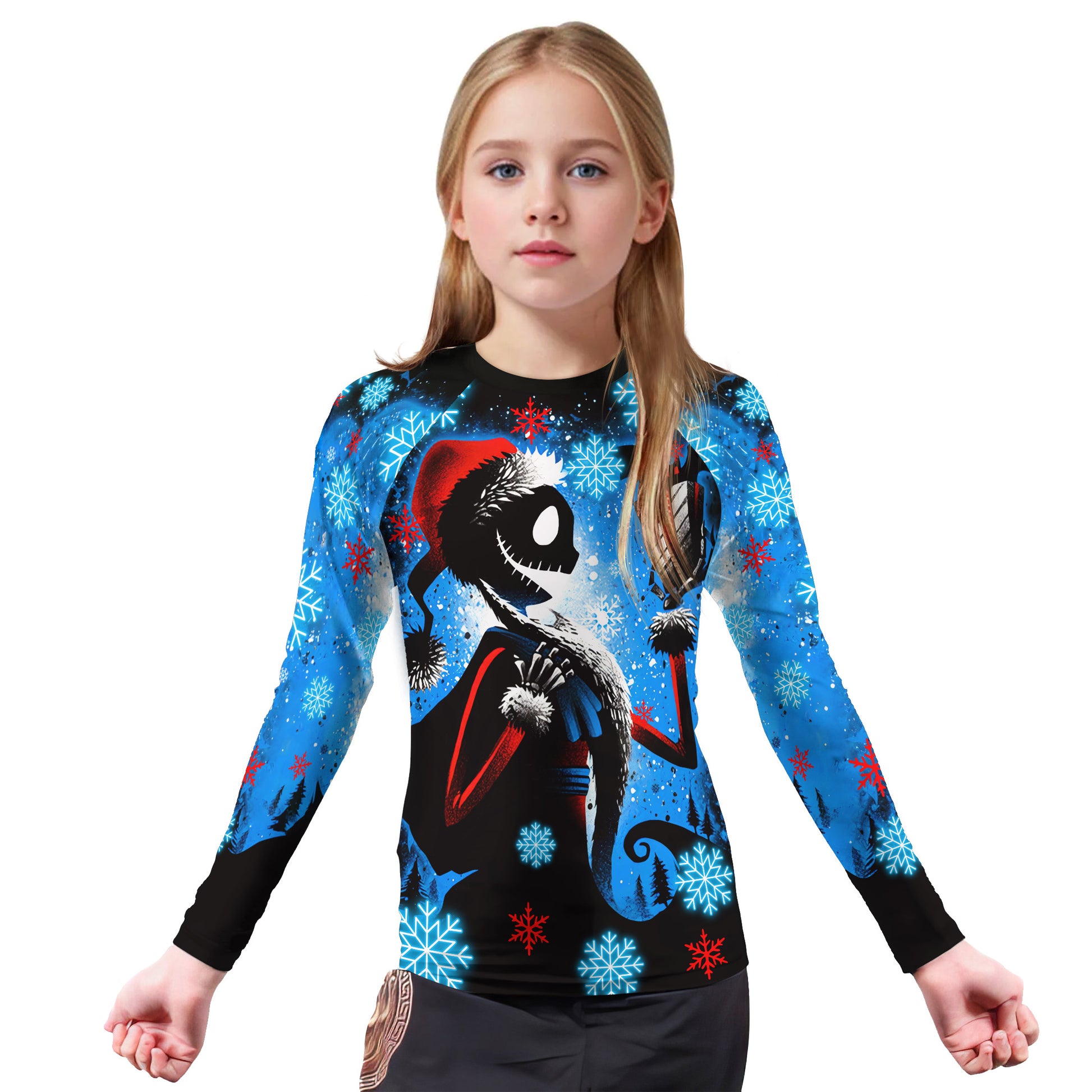 Jack Santa Claus Kids Rash Guard