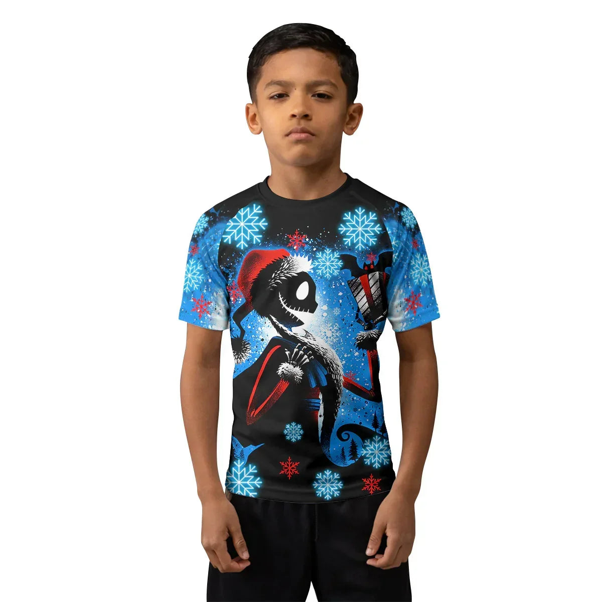 Jack Santa Claus Kids Rash Guard