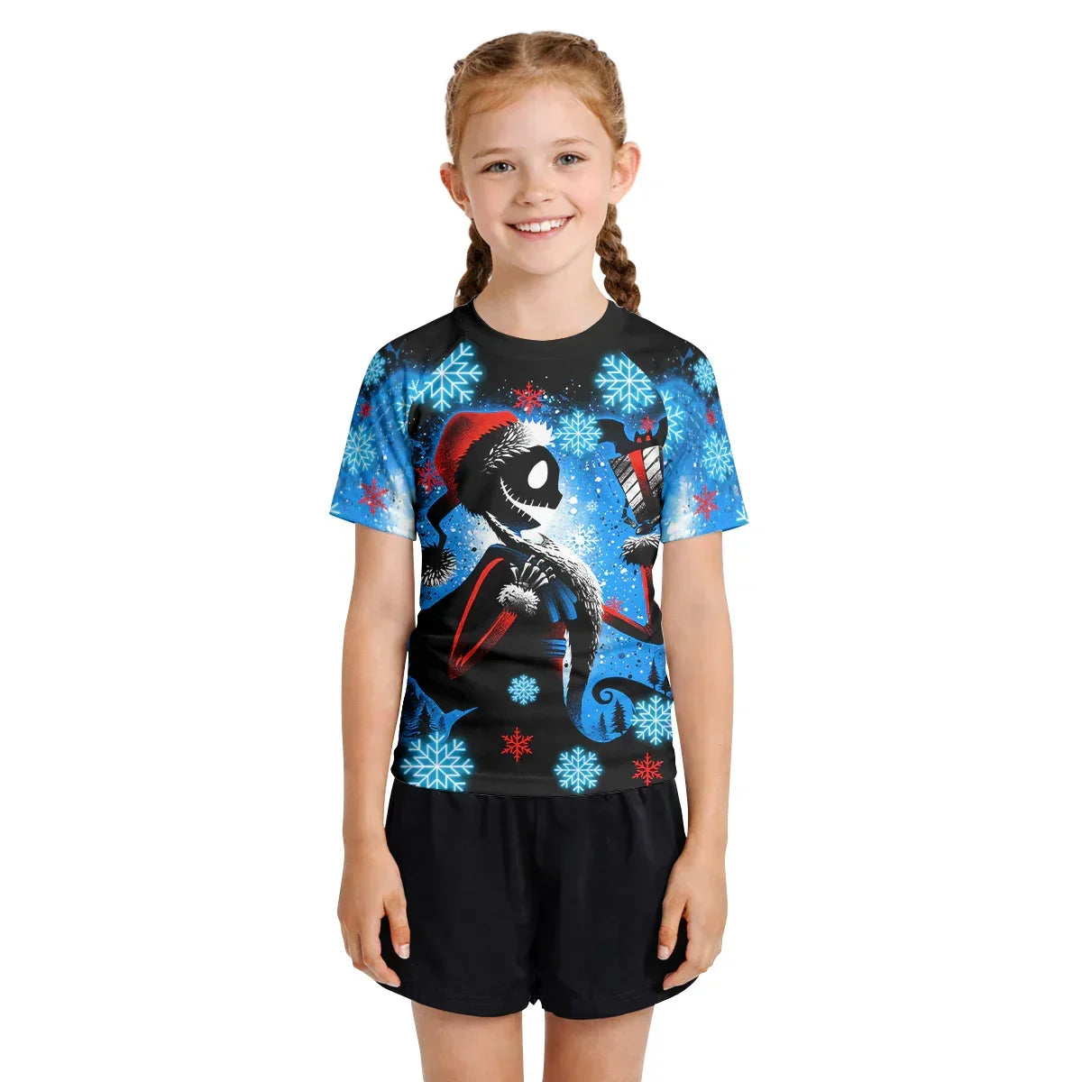 Jack Santa Claus Kids Rash Guard