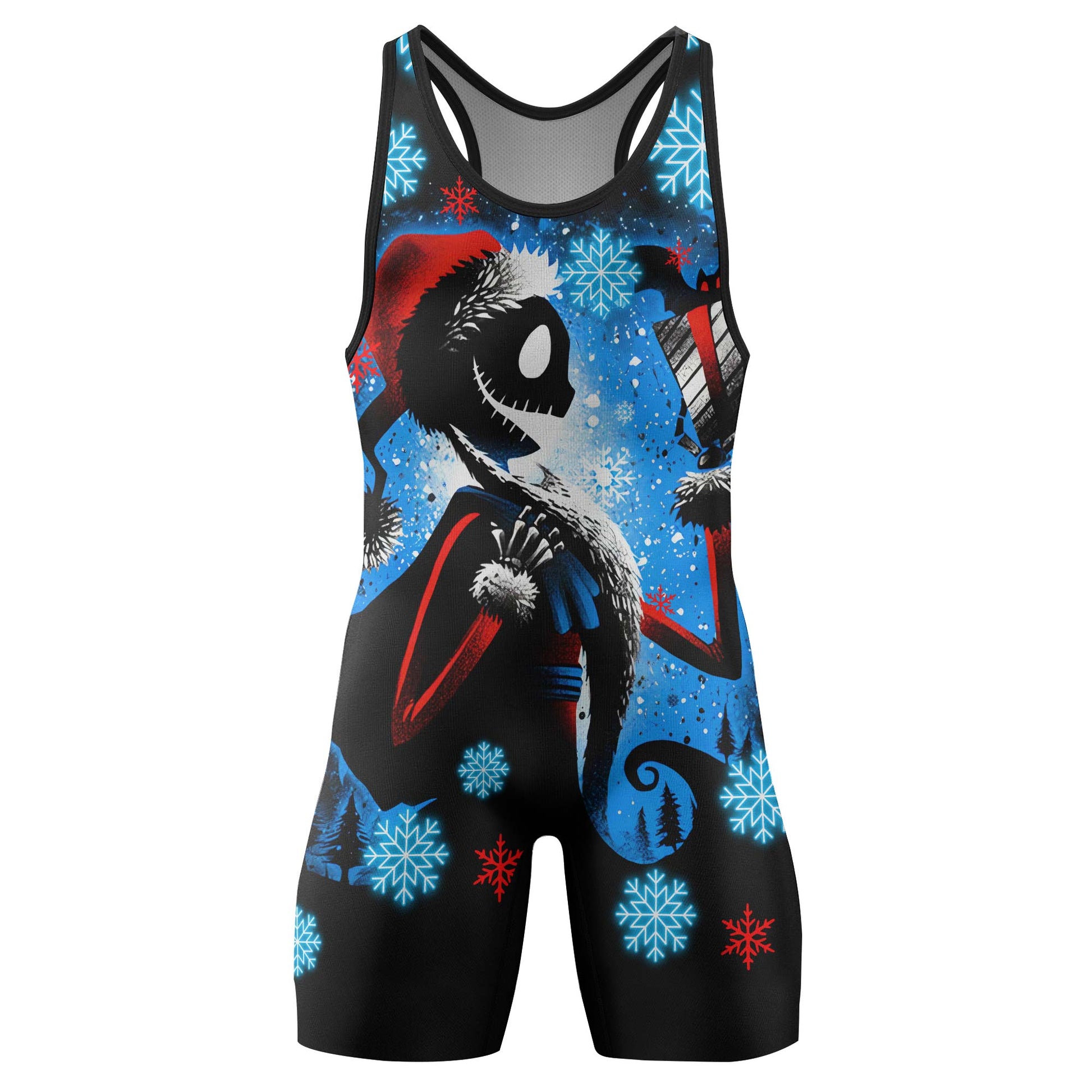 Jack Santa Claus Wrestling Singlet