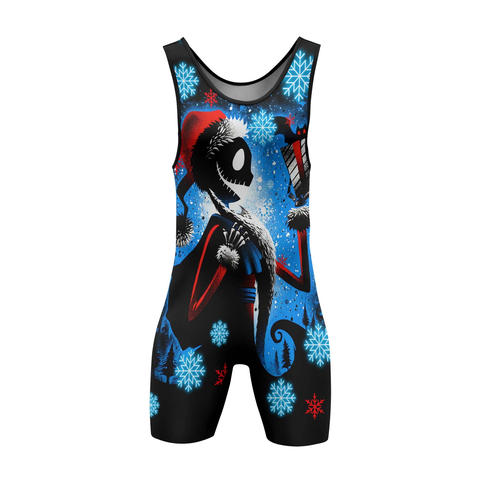 Jack Santa Claus Wrestling Singlet