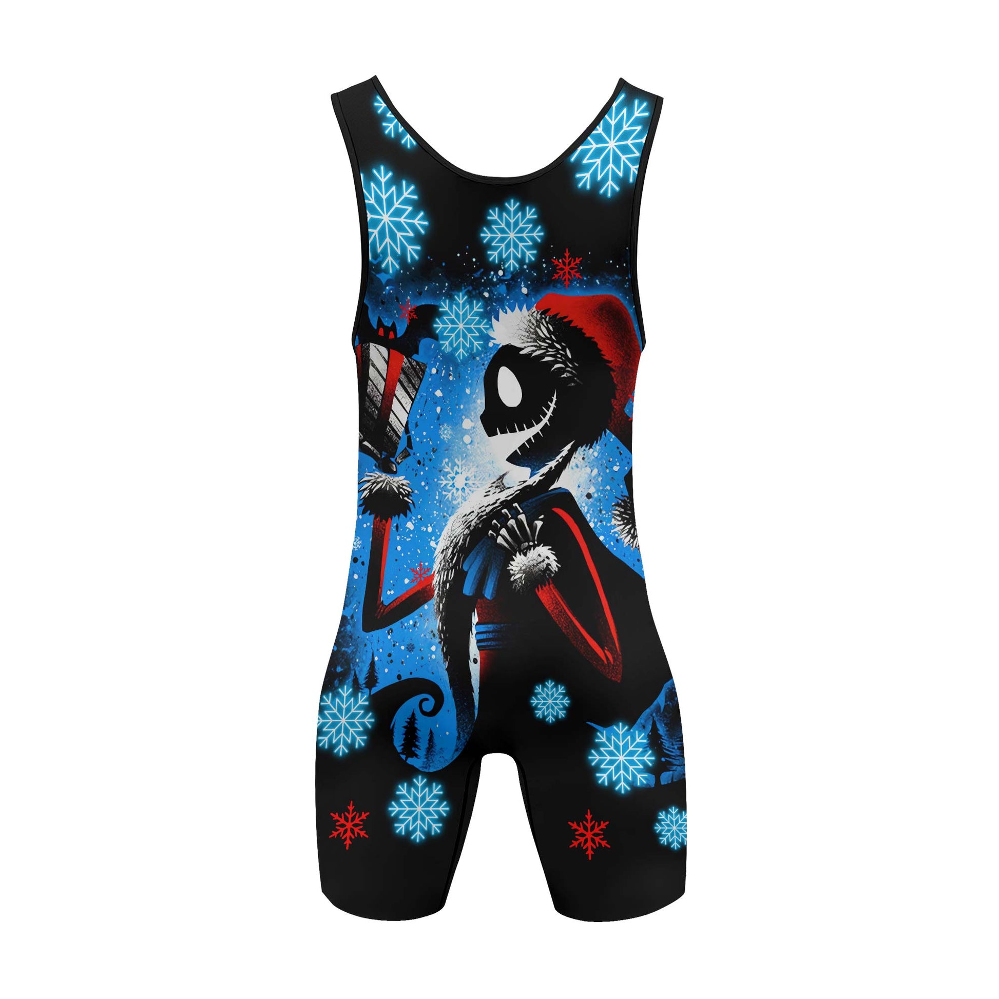 Jack Santa Claus Wrestling Singlet