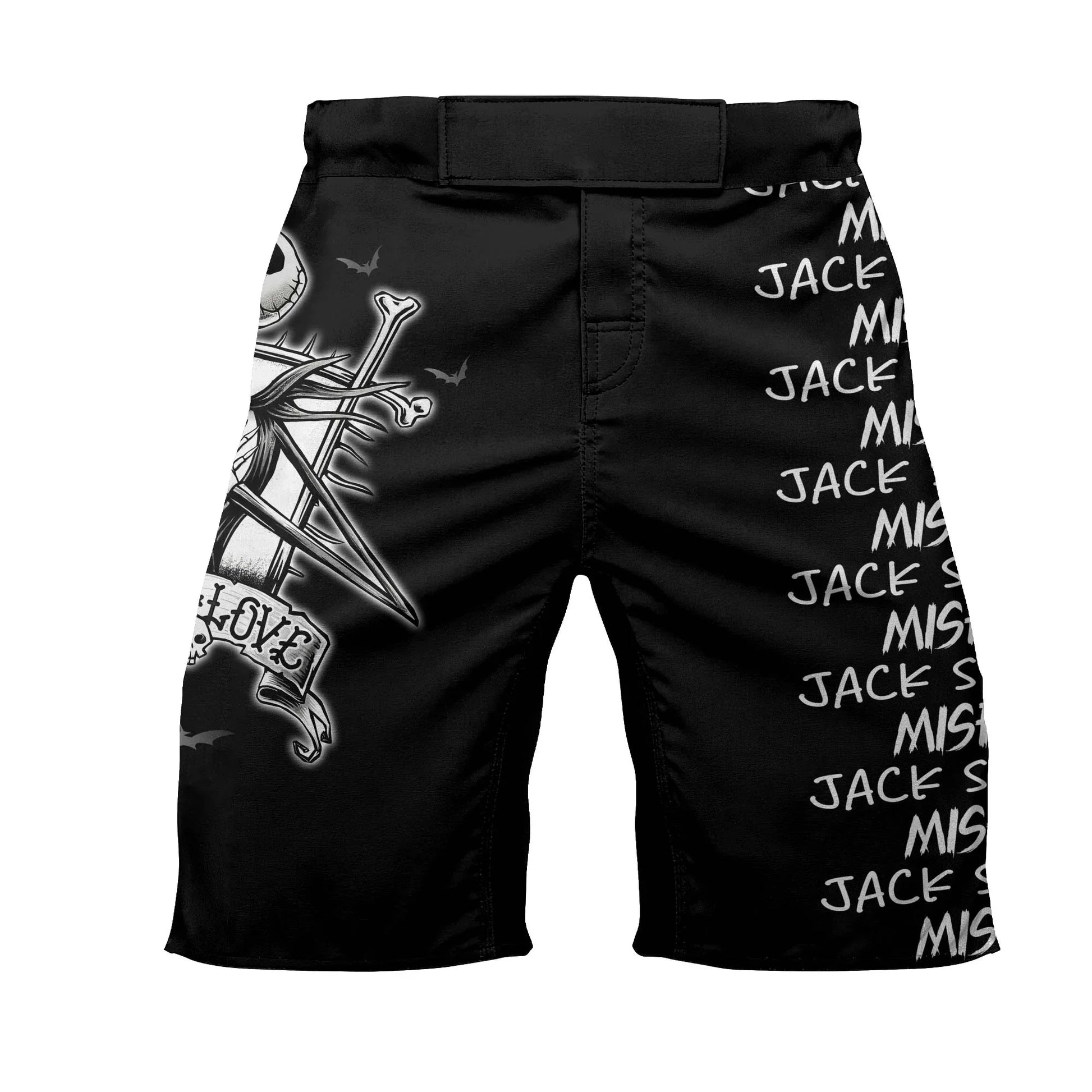 Jack Skelington Misfit Love Fight Shorts