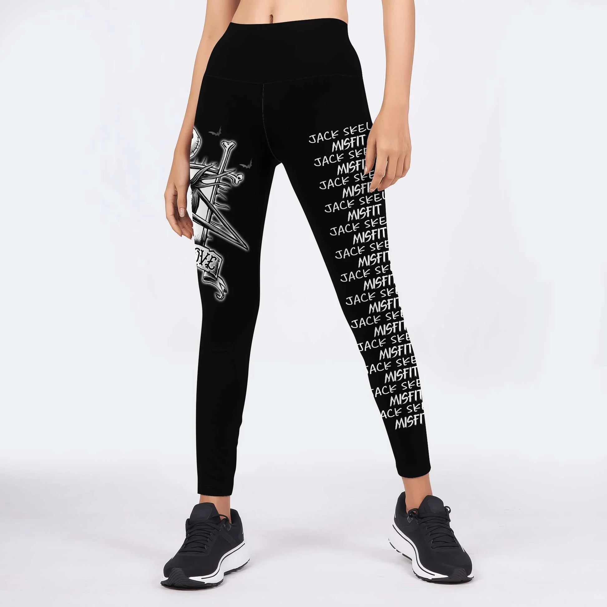 Jack Skelington Misfit Love Leggings