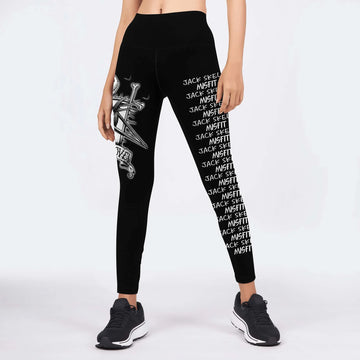 Jack Skelington Misfit Love Leggings