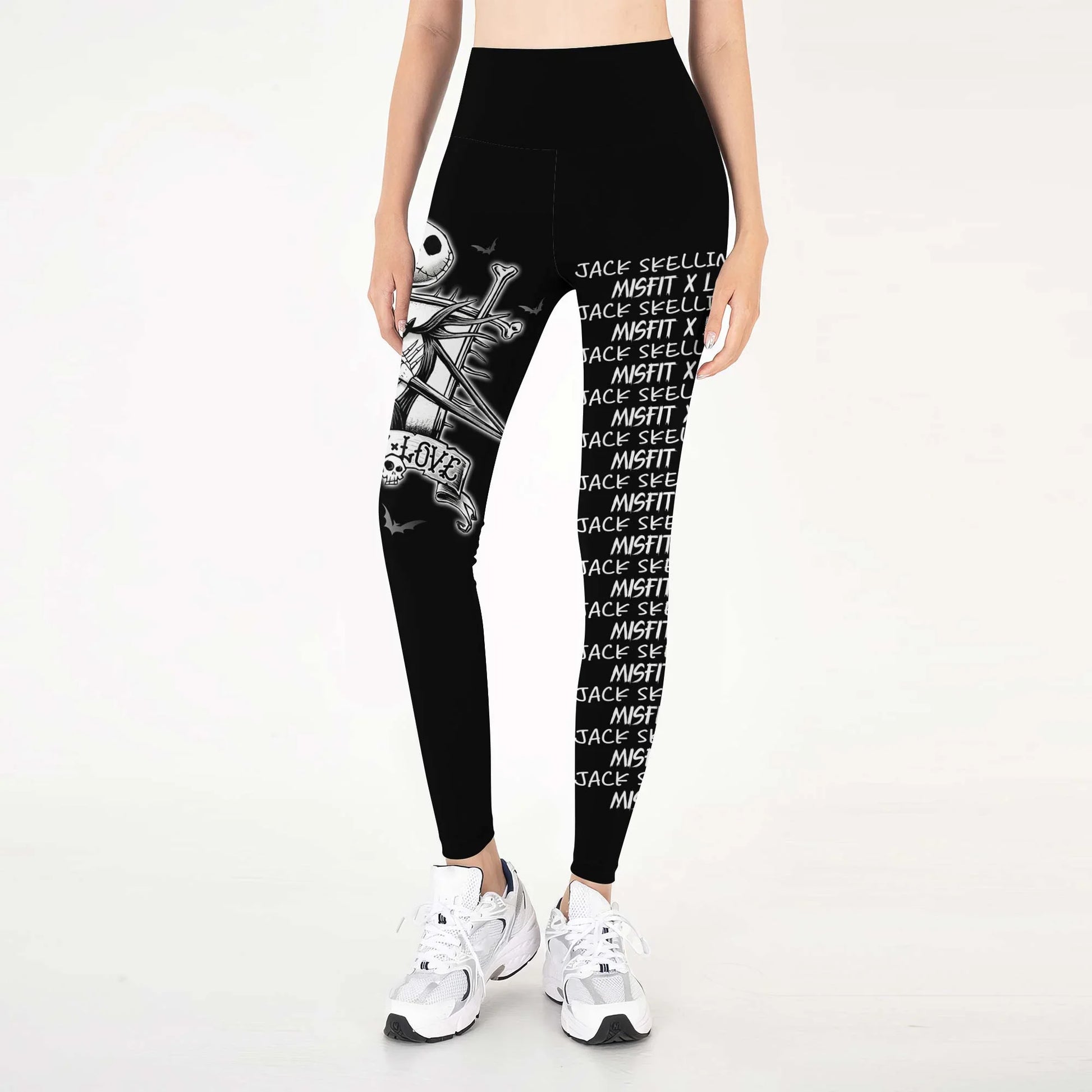 Jack Skelington Misfit Love Leggings