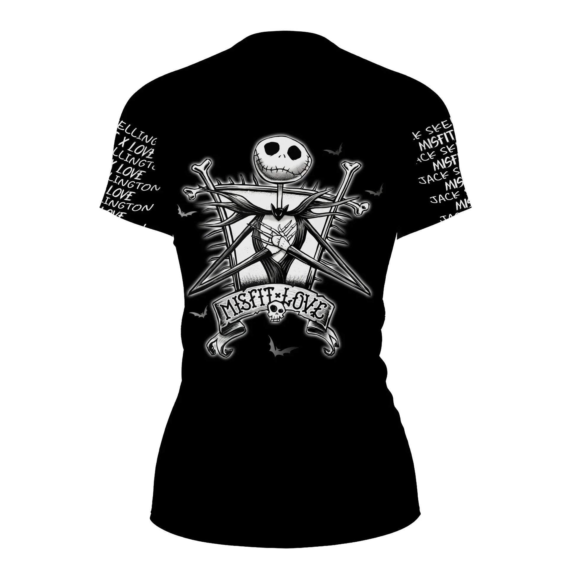 Jack Skelington Misfit Love Rash Guard