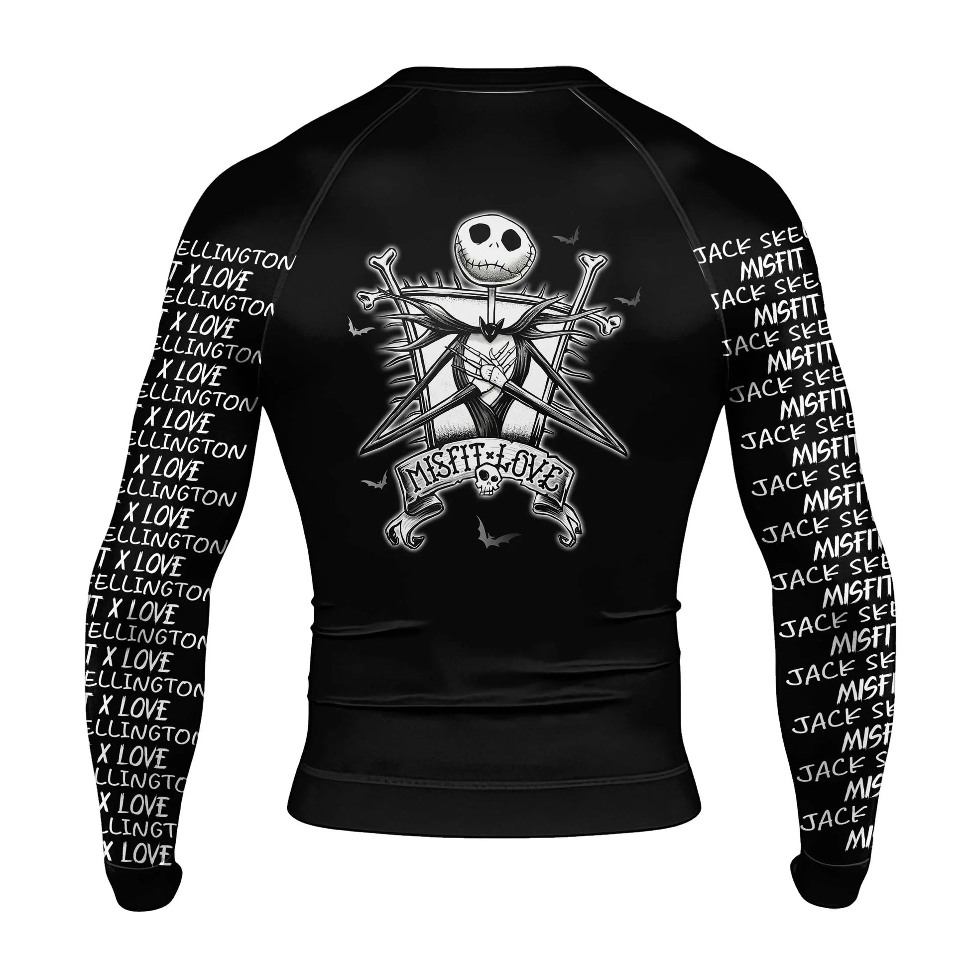 Jack Skelington Misfit Love Rash Guard