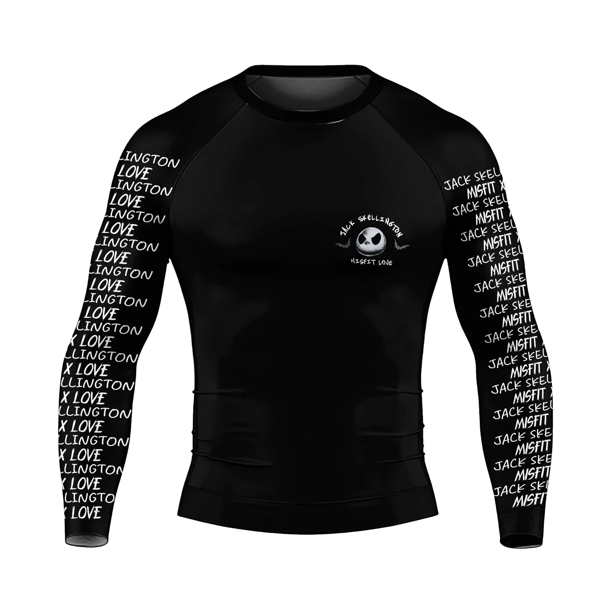 Jack Skelington Misfit Love Rash Guard