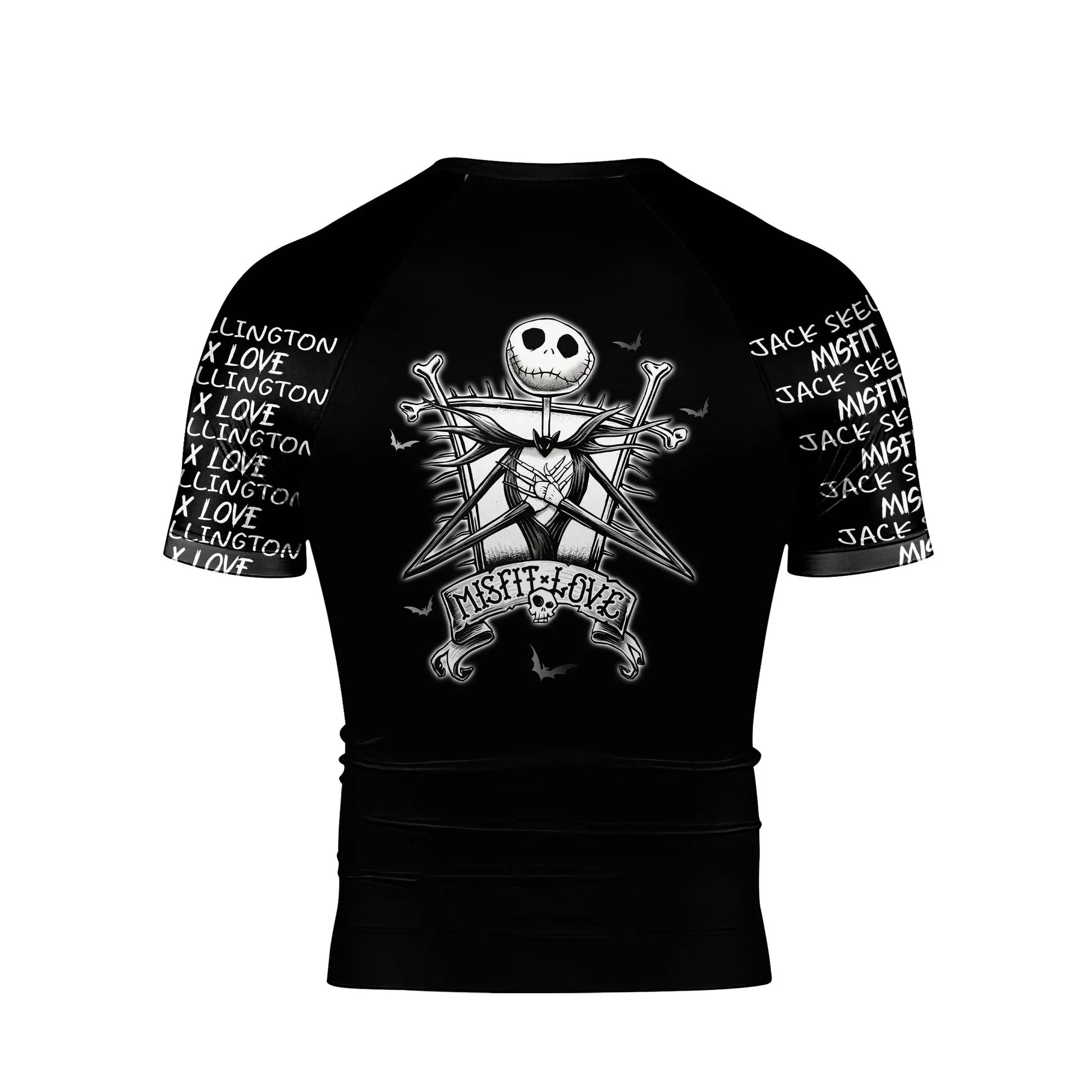 Jack Skelington Misfit Love Rash Guard