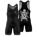 Jack Skelington Misfit Love Wrestling Singlet