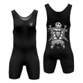 Jack Skelington Misfit Love Wrestling Singlet
