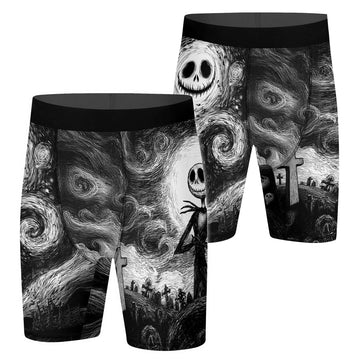 Jack Skellington Compression Shorts