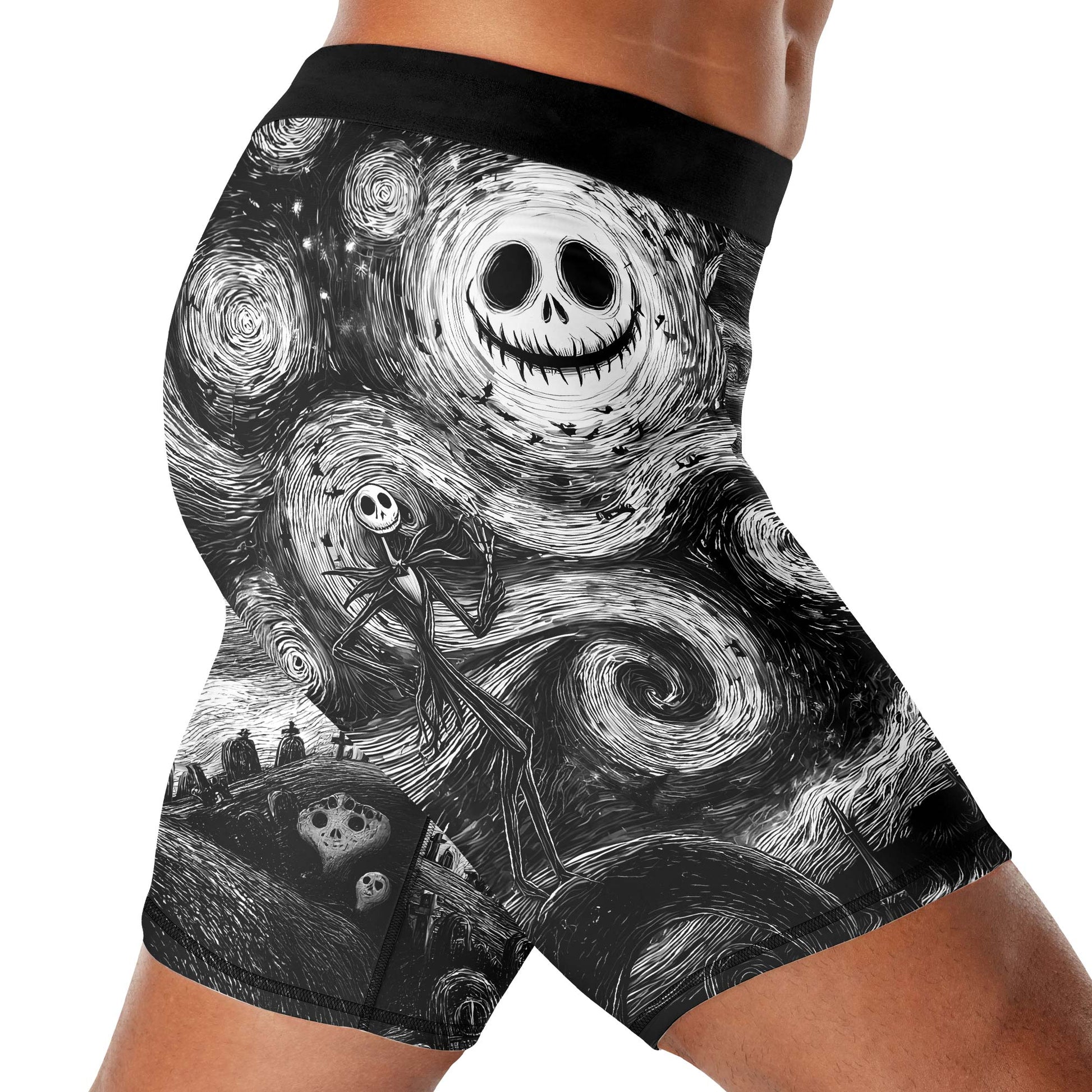 Jack Skellington Compression Shorts