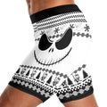 Jack Skellington Face Compression Shorts