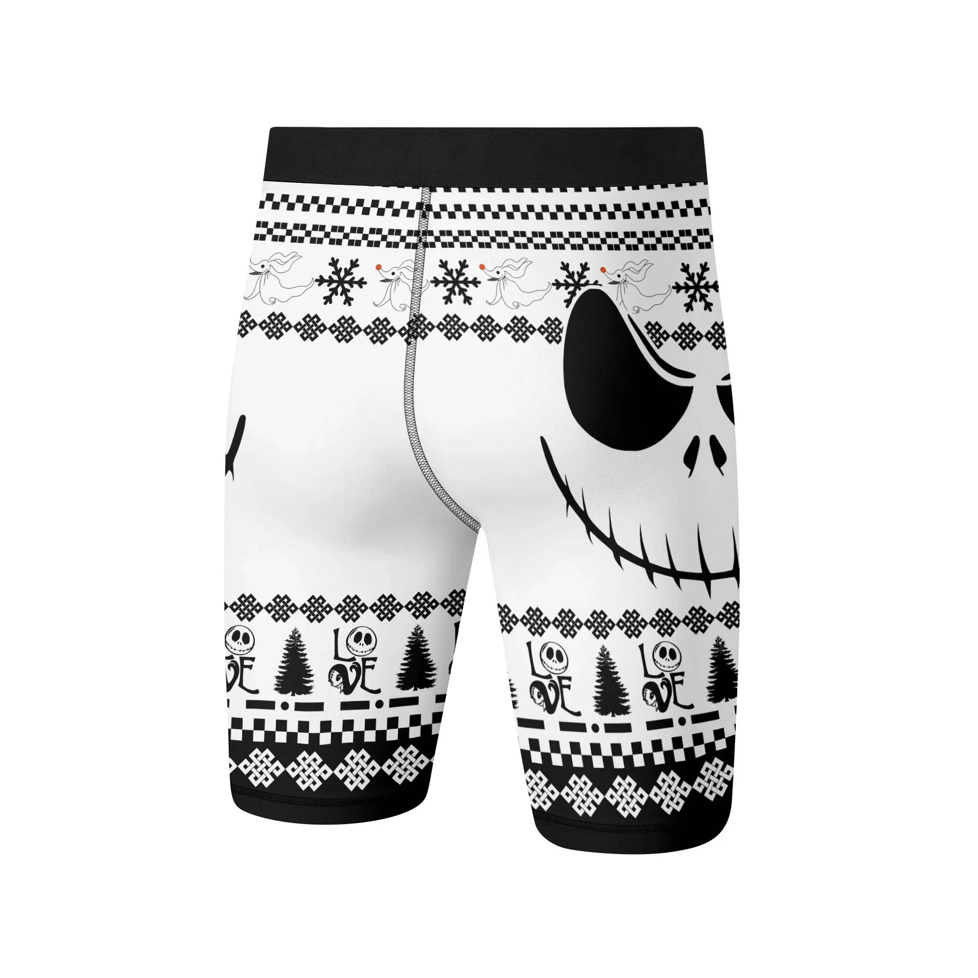Jack Skellington Face Compression Shorts