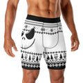 Jack Skellington Face Compression Shorts