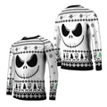 Jack Skellington Face Kids Rash Guard