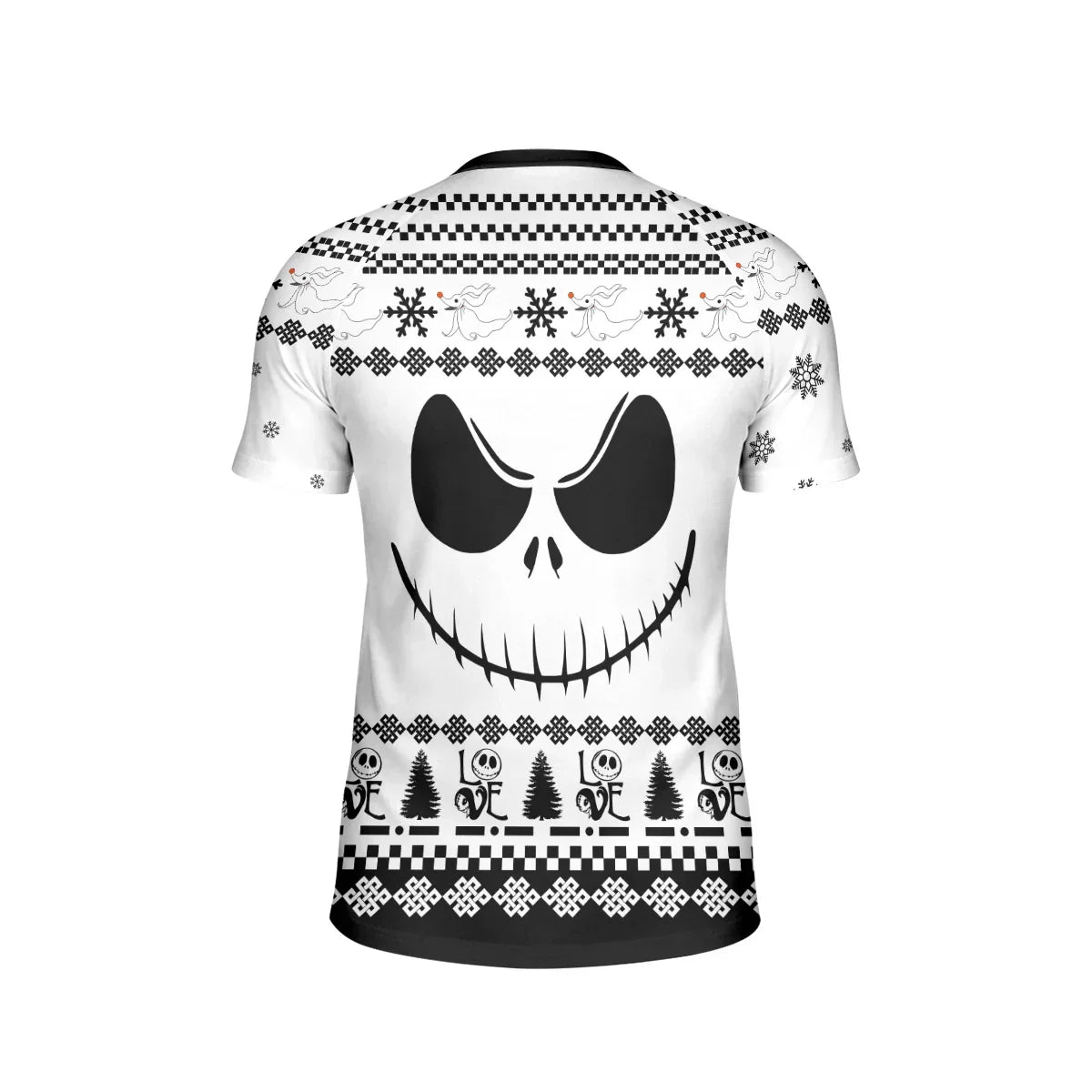 Jack Skellington Face Kids Rash Guard