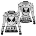 Jack Skellington Face Rash Guard
