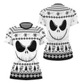 Jack Skellington Face Rash Guard