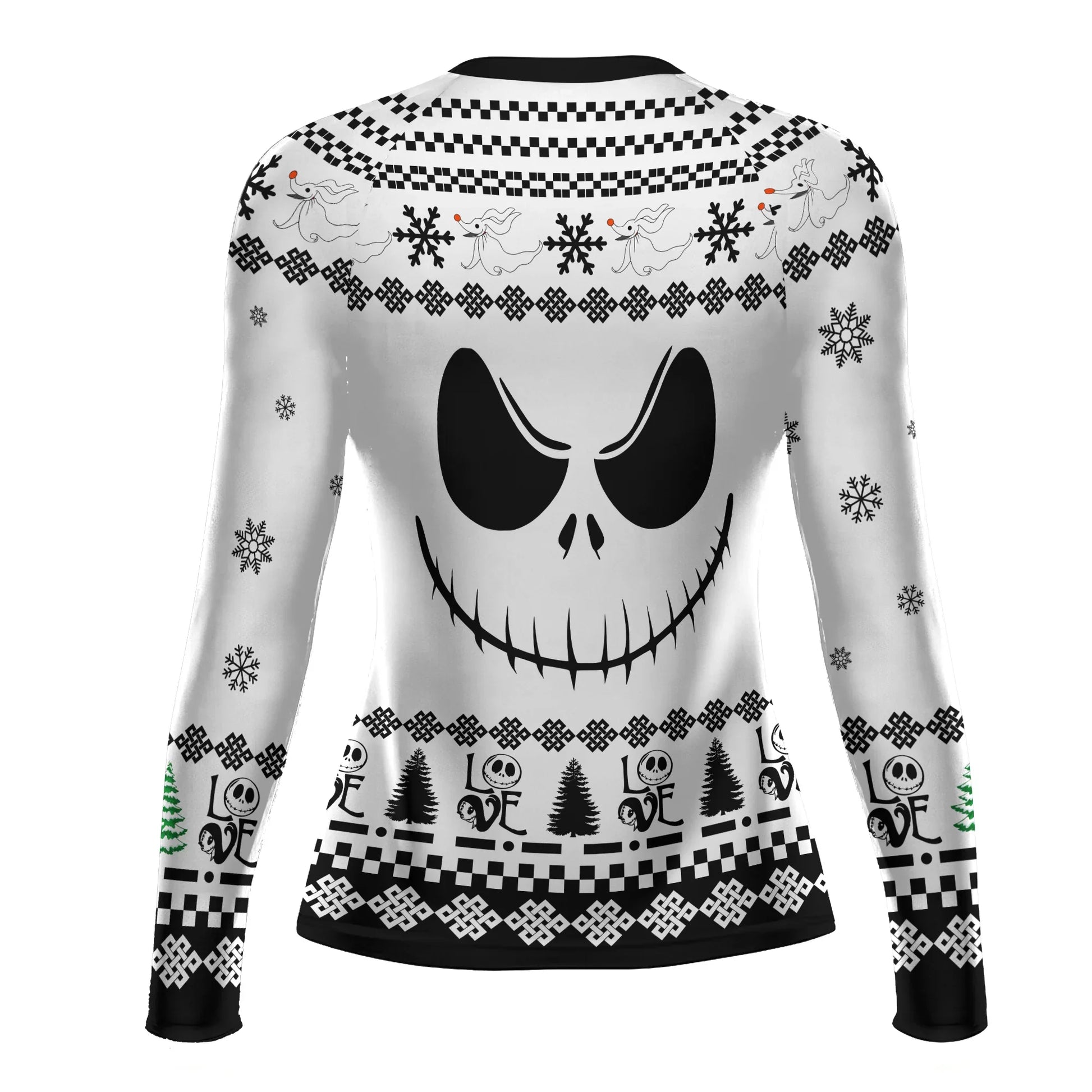 Jack Skellington Face Rash Guard