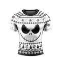 Jack Skellington Face Rash Guard